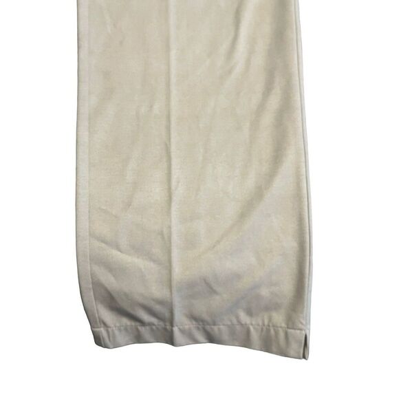 Adidas Mens Cream Khaki Performance Golf Pants Tan Logo 31x31 - Picture 5 of 8